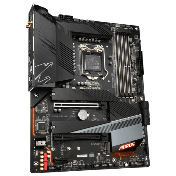 Материнская плата Gigabyte Z590 AORUS ELITE AX 1.0 ATX  photo 2