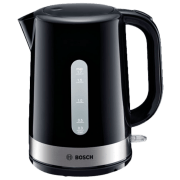 Ceainic electric Bosch TWK7403 Black 2200 W, 1.7 l, Material interior: Plastic