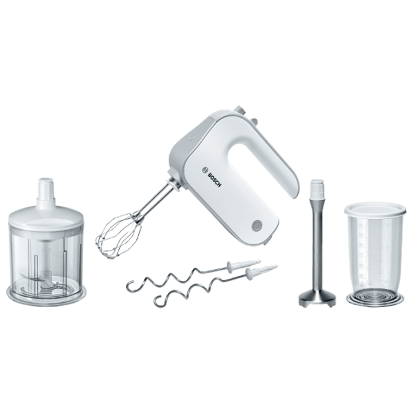 Mixer Bosch MFQ4080 White 500 W, Numărul de viteze: 5, Regim turbo photo 1