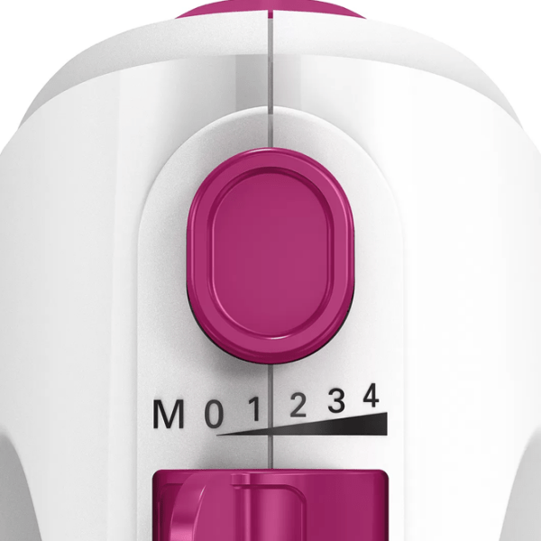 Mixer Bosch MFQ2210P White 375 W, Numărul de viteze: 4, Regim turbo photo 4