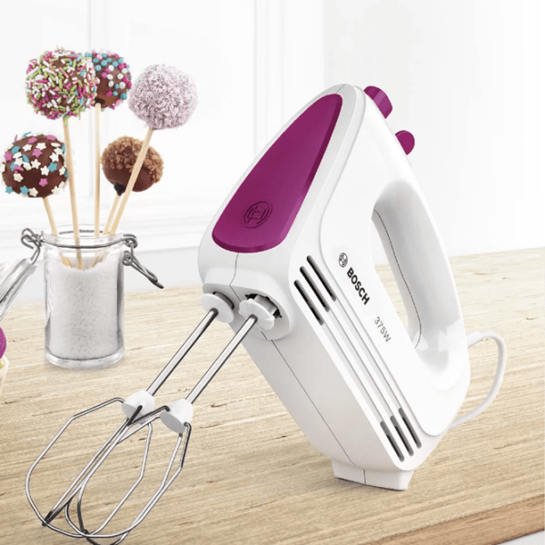 Mixer Bosch MFQ2210P White 375 W, Numărul de viteze: 4, Regim turbo photo 5