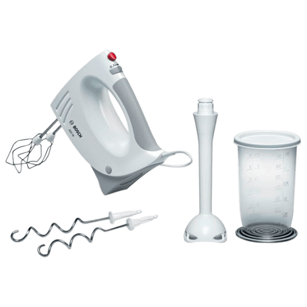 Миксер Bosch MFQ3540 Белый 450 Вт, Количество скоростей: 5, Турборежим photo 1