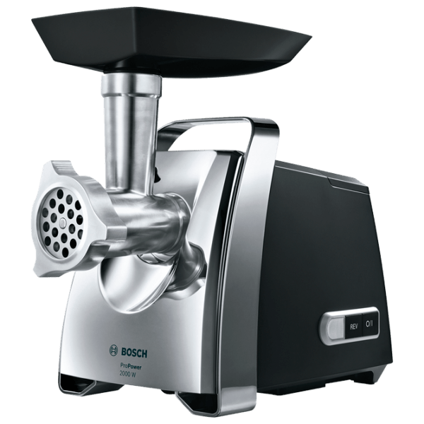 Mașină de tocat carne Bosch MFW67450 Black 700 W/ 2000 W, 3.5 kg/ min photo 1