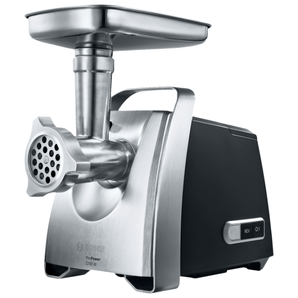 Mașină de tocat carne Bosch MFW68660 Black 800 W/ 2200 W, 4.3 kg/ min photo 1