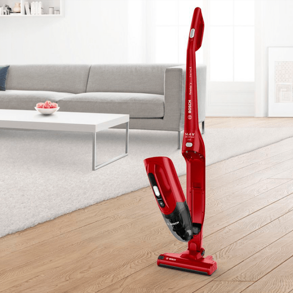 Вертикальный пылесос Bosch BBHF214R Красный  | Сухая | Контейнер | 0.4 л photo 7