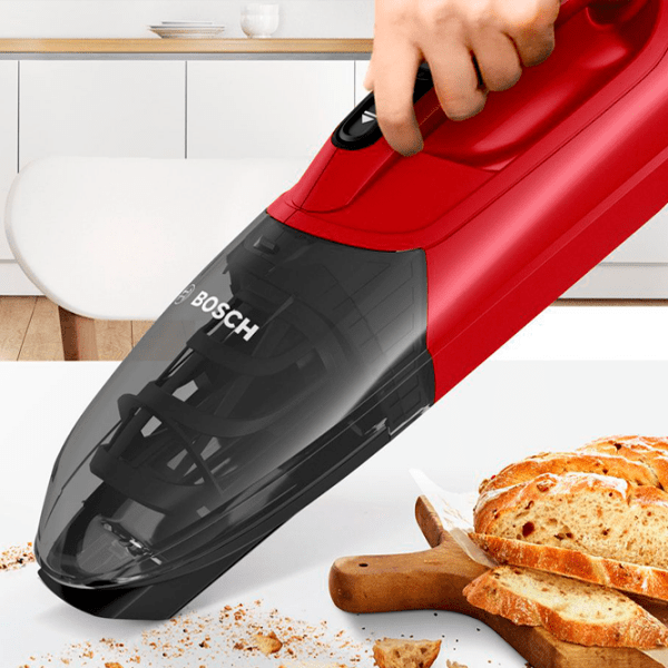 Вертикальный пылесос Bosch BBHF214R Красный  | Сухая | Контейнер | 0.4 л photo 8
