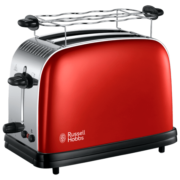 Toster Russell Hobbs 23330-56 Red 1100 W, Numărul de grade de prăjire: 6 photo 1