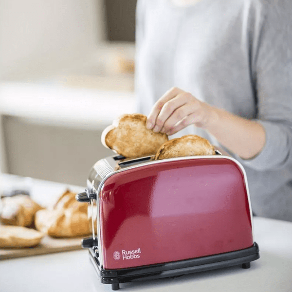 Toster Russell Hobbs 23330-56 Red 1100 W, Numărul de grade de prăjire: 6 photo 5