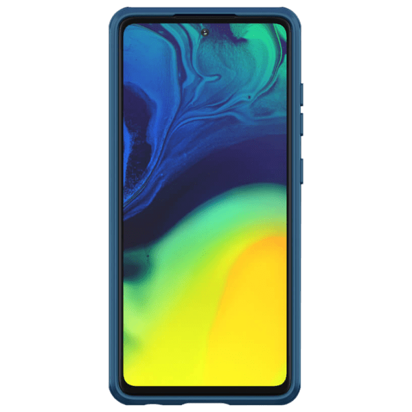Husă pentru smartphone Samsung Galaxy A52 (CamShield Pro) Blue Nillkin, PC, photo 3