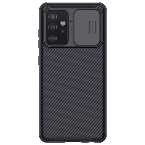 Husă pentru smartphone Samsung Galaxy A52 (CamShield Pro) Black Nillkin, PC, photo 1
