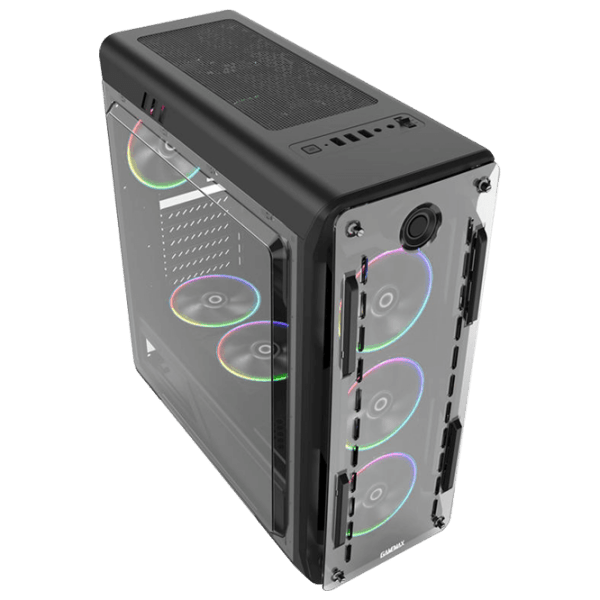 Игровой компьютер Navigator 00111 Черный Core i7 16 ГБ 500 ГБ 1 ТB Radeon RX 6700 XT 12 ГБ photo 2
