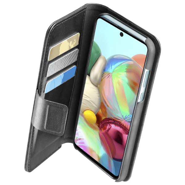 Husă pentru smartphone Samsung Galaxy A72 (BOOKAG2GALA72K) Black Cellularline, Piele, photo 1