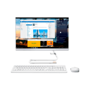 All-in-One PC Lenovo IdeaCentre 3 22IIL5 White 21.5" Full HD IPS Core i3 8 GB 256 GB