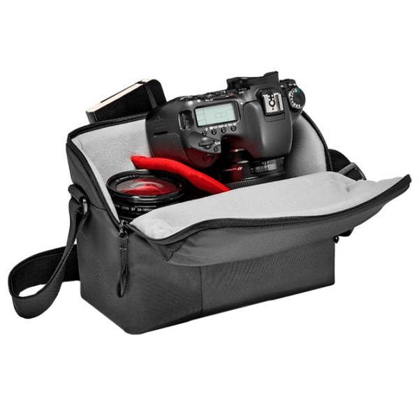 Geantă pentru aparat foto Manfrotto NX Shoulder Bag II Gray Sintetic photo 5