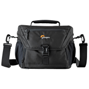 Сумка для фотоаппарата Lowepro Nova 180 AW II Черный Текстиль