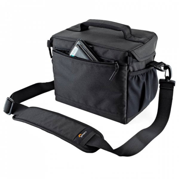 Сумка для фотоаппарата Lowepro Nova 180 AW II Черный Текстиль photo 5
