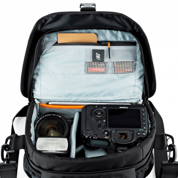 Сумка для фотоаппарата Lowepro Nova 180 AW II Черный Текстиль photo 7