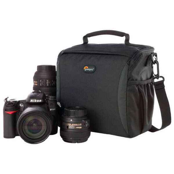 Сумка для фотоаппарата Lowepro Format 160 Черный Текстиль photo 3