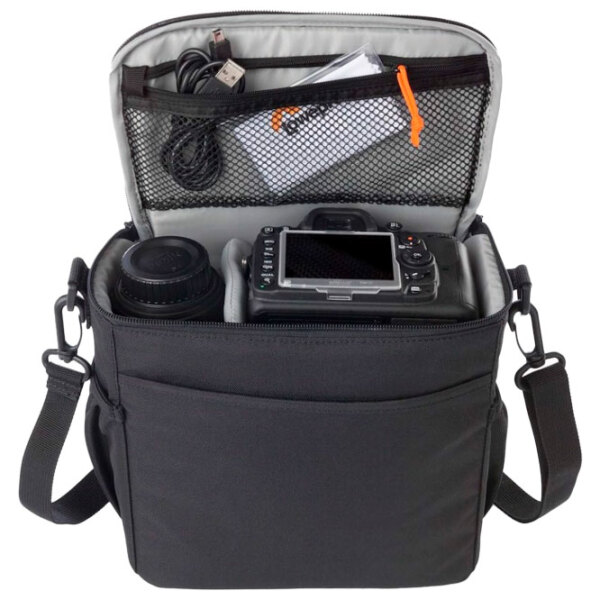 Сумка для фотоаппарата Lowepro Format 160 Черный Текстиль photo 4