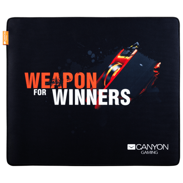 Коврик для мышки Canyon MP-5 Черный 350 x 250 x 3 мм photo 1