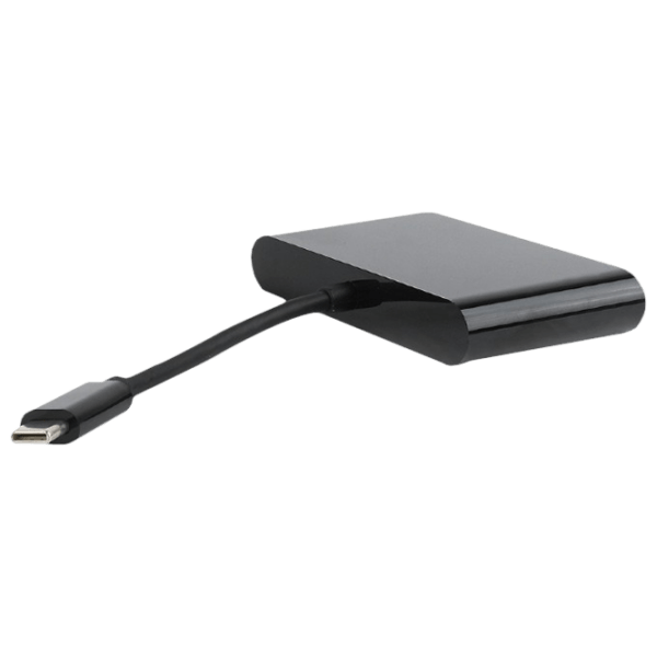 Adapter Cablexpert A-CM-VGA3in1-01 Black USB Type-C photo 2