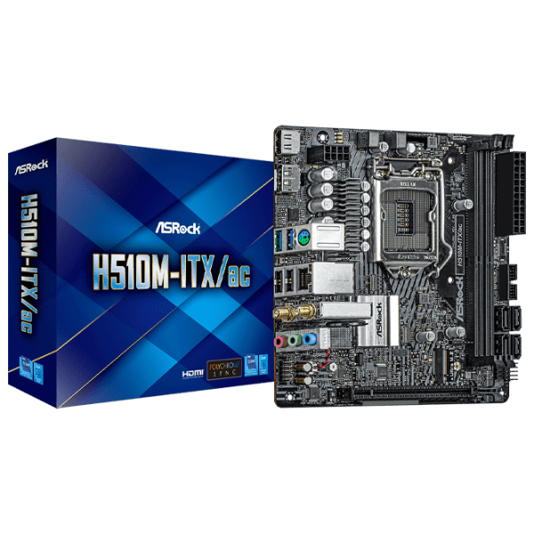 Материнская плата ASRock H510M-ITX/ AC Mini-ITX  photo 5