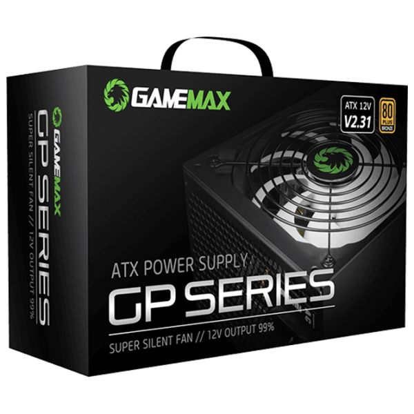 Блок питания ATX 12V 2.3 Gamemax GP-750 750 Вт Черный  photo 5