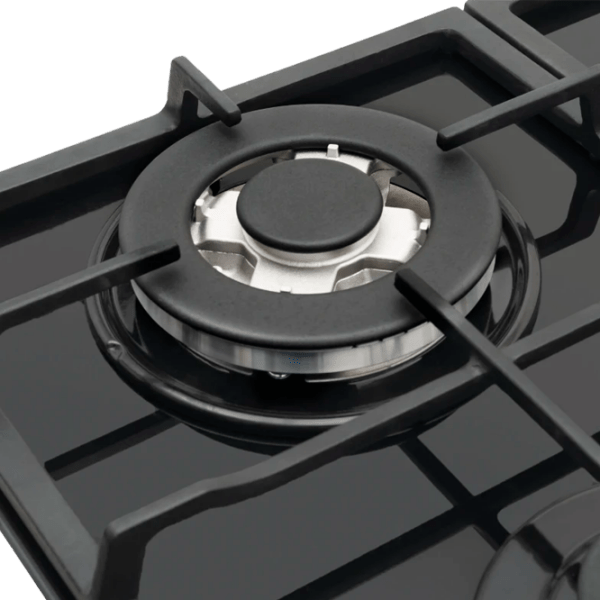Plită încorporabilă pe gaz Hansa BHKS651599 Black , Gratare: Fontă photo 5