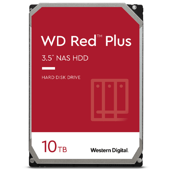 HDD Western Digital Red Plus 3.5'' 10 ТБ  photo 1