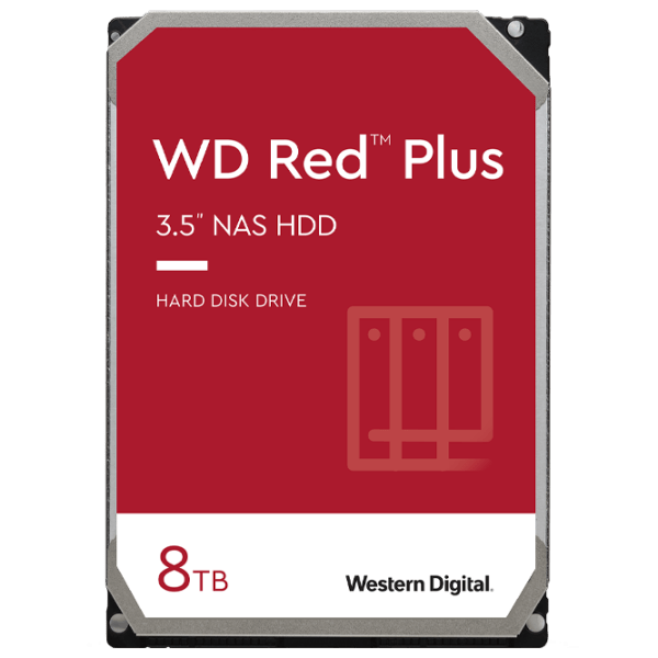 HDD Western Digital Red Plus 3.5'' 8 ТБ  photo 1