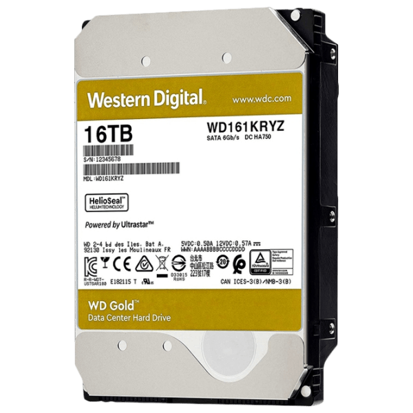HDD Western Digital Gold Enterprise 3.5'' 16 TB  photo 3