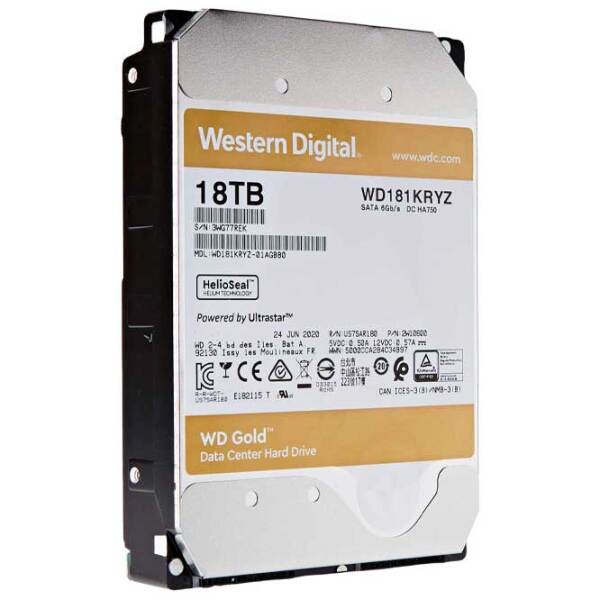 HDD Western Digital Gold Enterprise 3.5'' 18 TB  photo 4