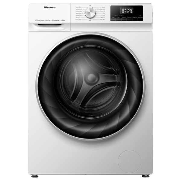 Mașină de spălat cu uscător Hisense WDQY9014EVJM White 9 kg, 1400 rpm, A photo 1