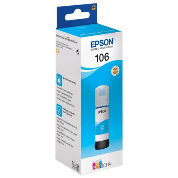 Cerneală pentru imprimantă Epson 106 Cyan  photo 2
