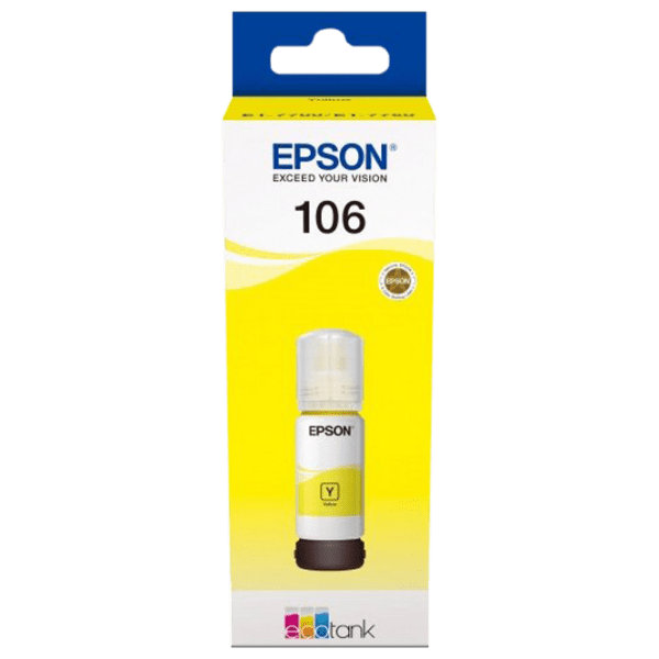 Cerneală pentru imprimantă Epson 106 Yellow  photo 1