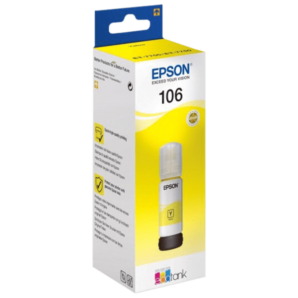 Cerneală pentru imprimantă Epson 106 Yellow  photo 2