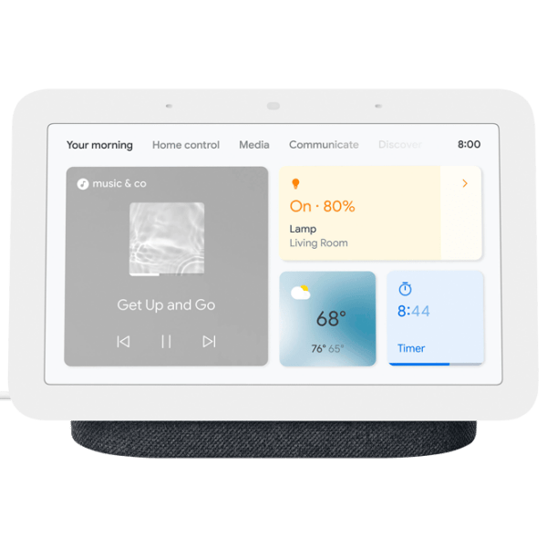 Boxă smart Google Nest Hub (2nd Gen) Black  photo 1