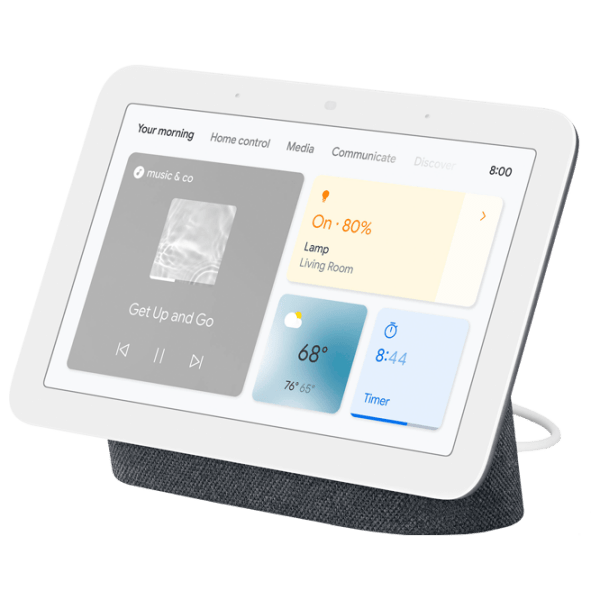Boxă smart Google Nest Hub (2nd Gen) Black  photo 3