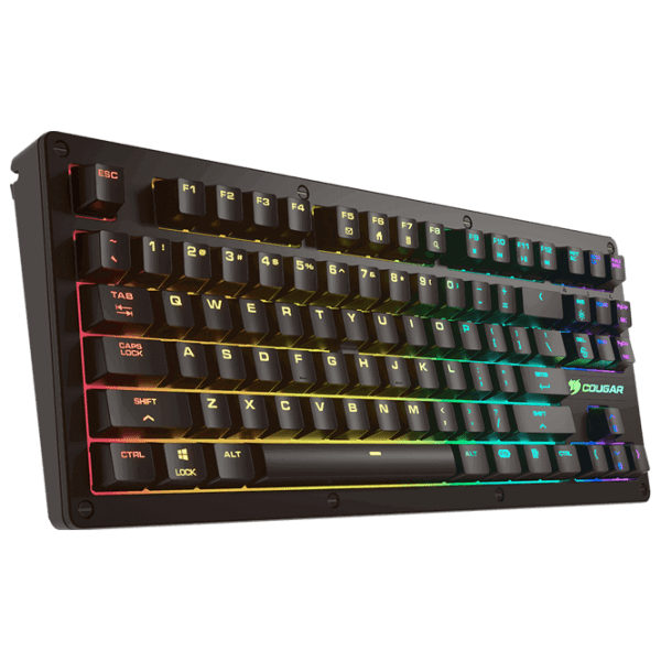 Tastatură Cougar PURI TKL Black Gaming, Cu fir photo 2