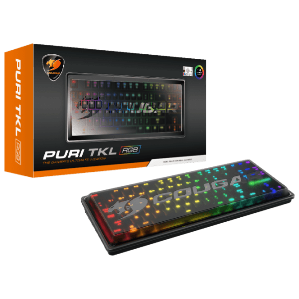 Tastatură Cougar PURI TKL Black Gaming, Cu fir photo 5