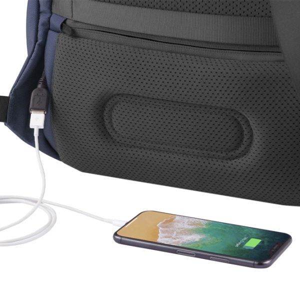 Rucsac XD-Design Bobby Soft anti-theft 15.6" Navy
Blue  photo 6