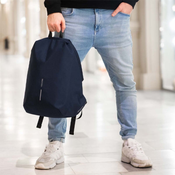 Rucsac XD-Design Bobby Soft anti-theft 15.6" Navy
Blue  photo 9