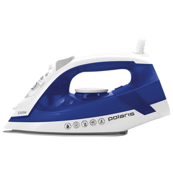 Fier de călcat Polaris PIR2240AK Blue 2200 W, 30 g/ min, 3 l, Ceramică photo 1