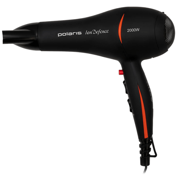 Uscător de păr Polaris PHD2038Ti Black  photo 1