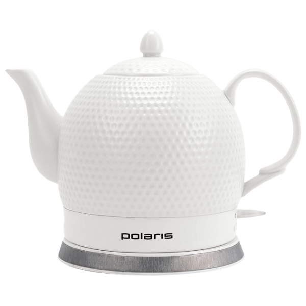 Ceainic electric Polaris PWK 1260CC White 1200 W, 1.2 l, Material interior: Ceramică photo 1