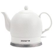 Ceainic electric Polaris PWK 1260CC White 1200 W, 1.2 l, Material interior: Ceramică