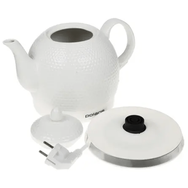 Ceainic electric Polaris PWK 1260CC White 1200 W, 1.2 l, Material interior: Ceramică photo 5