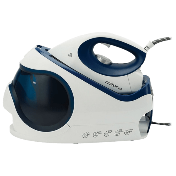 Fier de călcat Polaris PSS7530K Blue 2400 W, 120 g/ min, 1.4 l, Ceramică photo 2