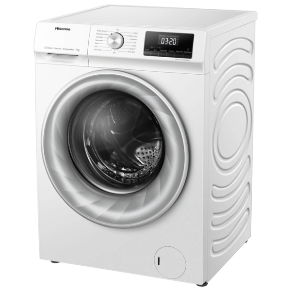 Mașină de spălat Hisense WFQY7014EVJM White 7 kg, 1400 rpm, A++ photo 4