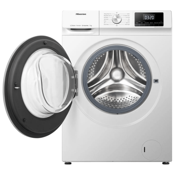Mașină de spălat Hisense WFQY7014EVJM White 7 kg, 1400 rpm, A++ photo 5